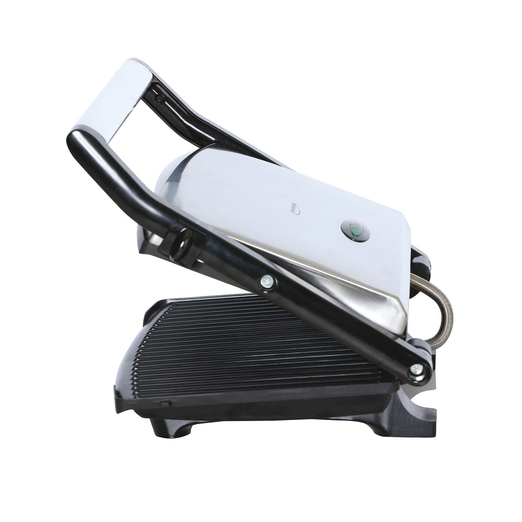 Brentwood Select TS-651 Compact Non-Stick Panini Press & Sandwich Maker - Stainless Steel