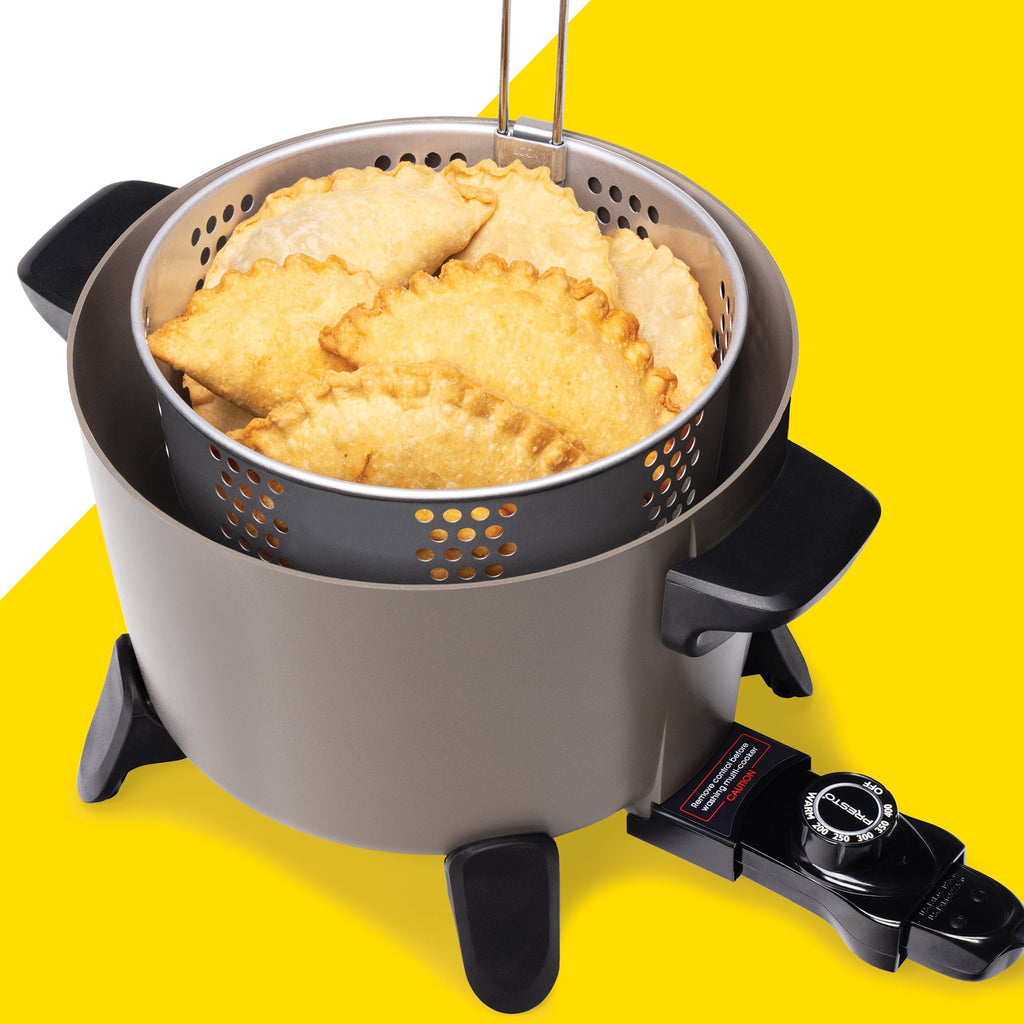 Presto Big Kettle Ceramic Deep Fryer/Multi-Cooker