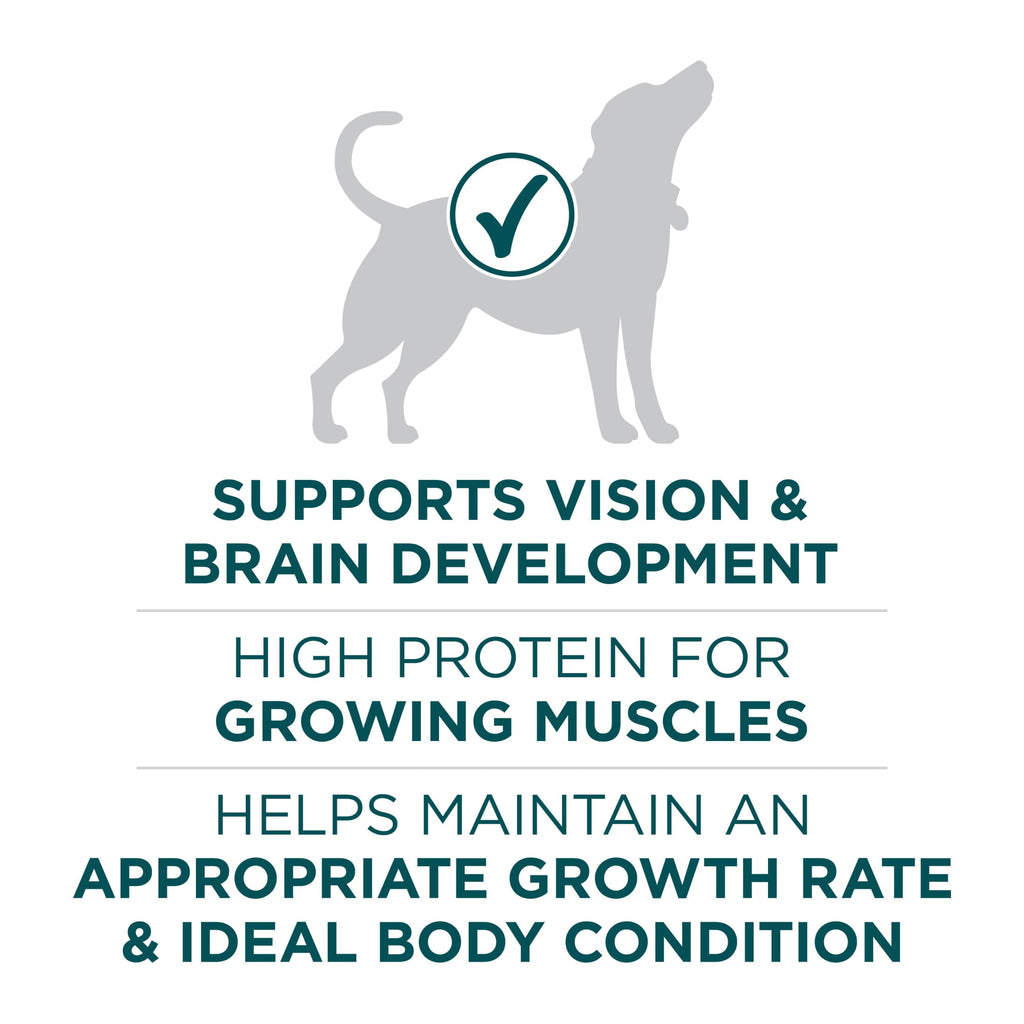 Purina One Plus Puppy Dry Dog Food for Large Dogs High Protein Growth Support - Real Chicken, 40 lb Bag