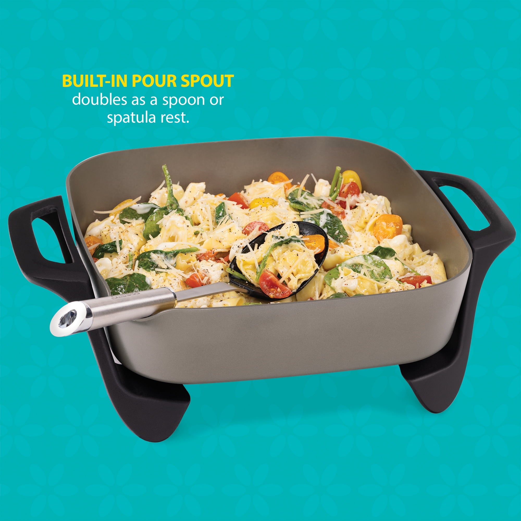 Presto 12-inch Ceramic Electric Skillet with Glass Cover