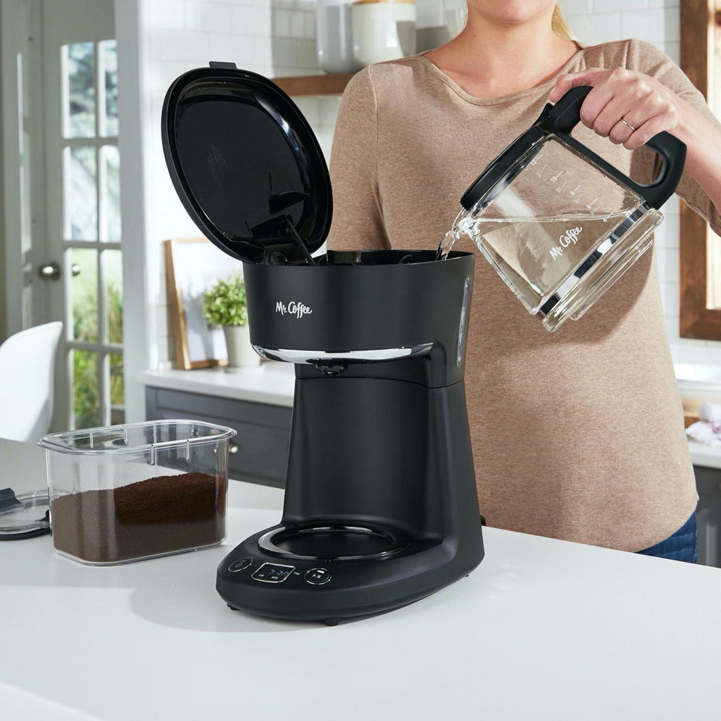 Mr. Coffee Programmable Black 12-Cup Drip Coffee Maker