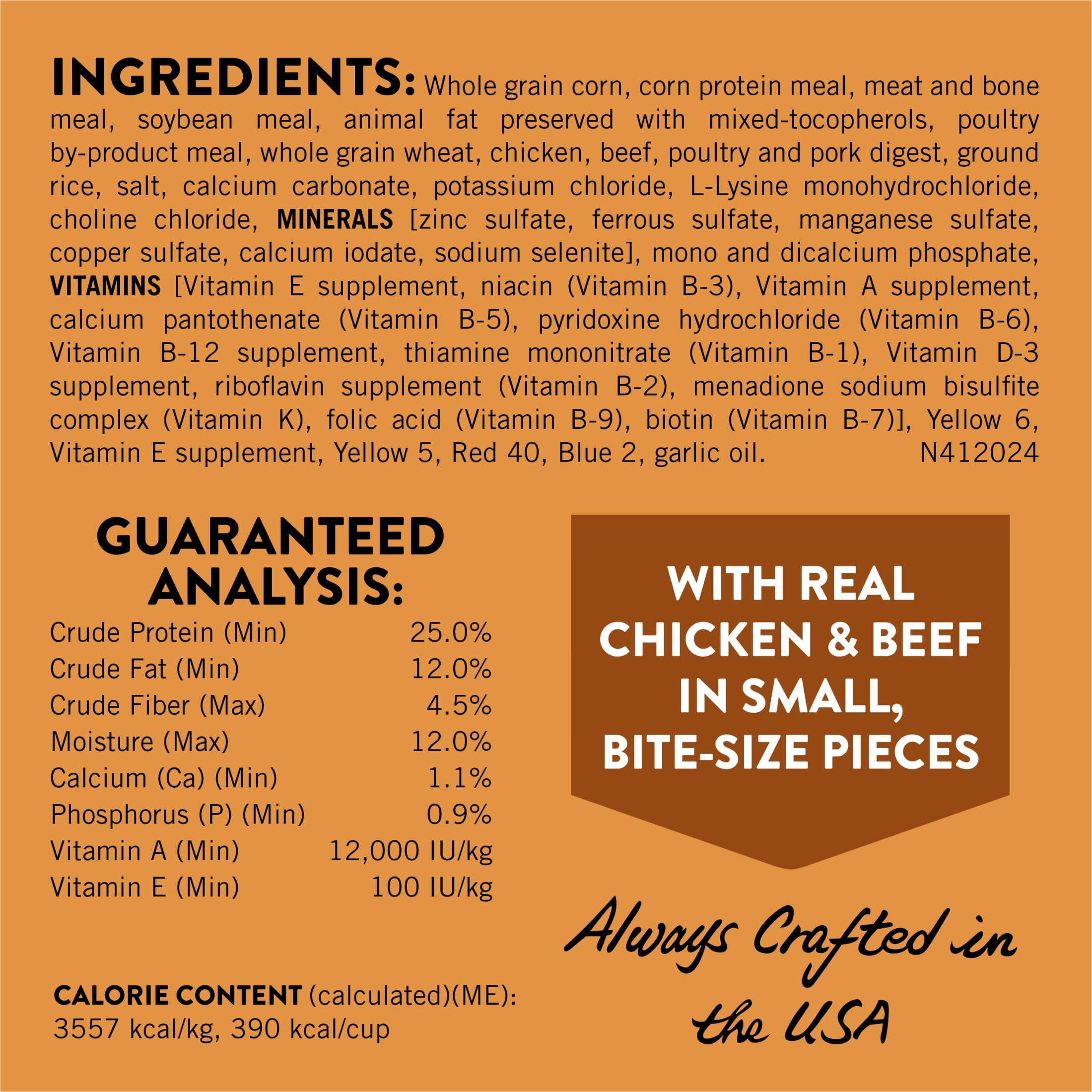 Purina Dog Chow Little Bites With Real Chicken And Beef Dry Dog Food Small Breed Recipe - 3.2 lb.