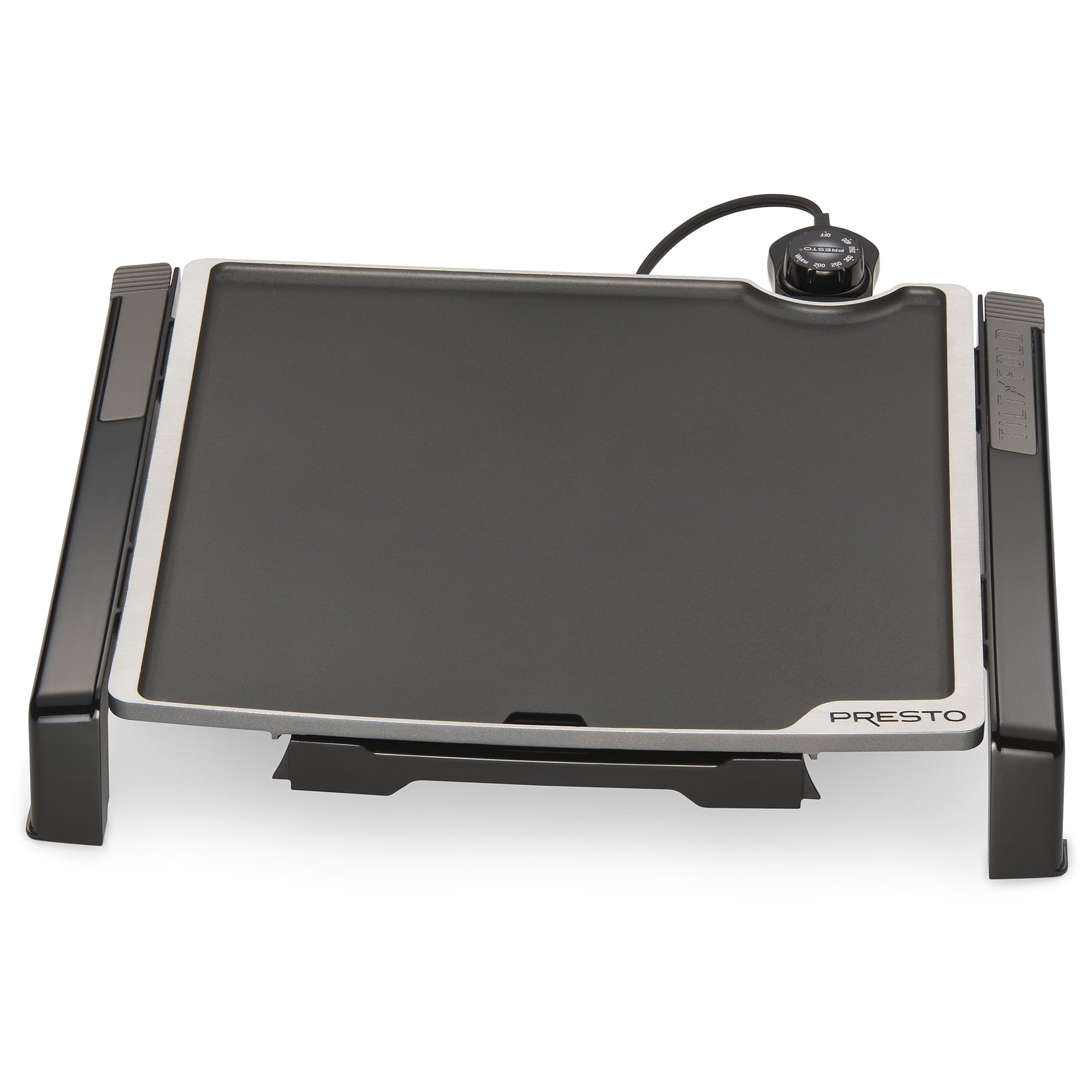 Presto 15-inch Electric Tilt-N-Fold Griddle - 07071 Black