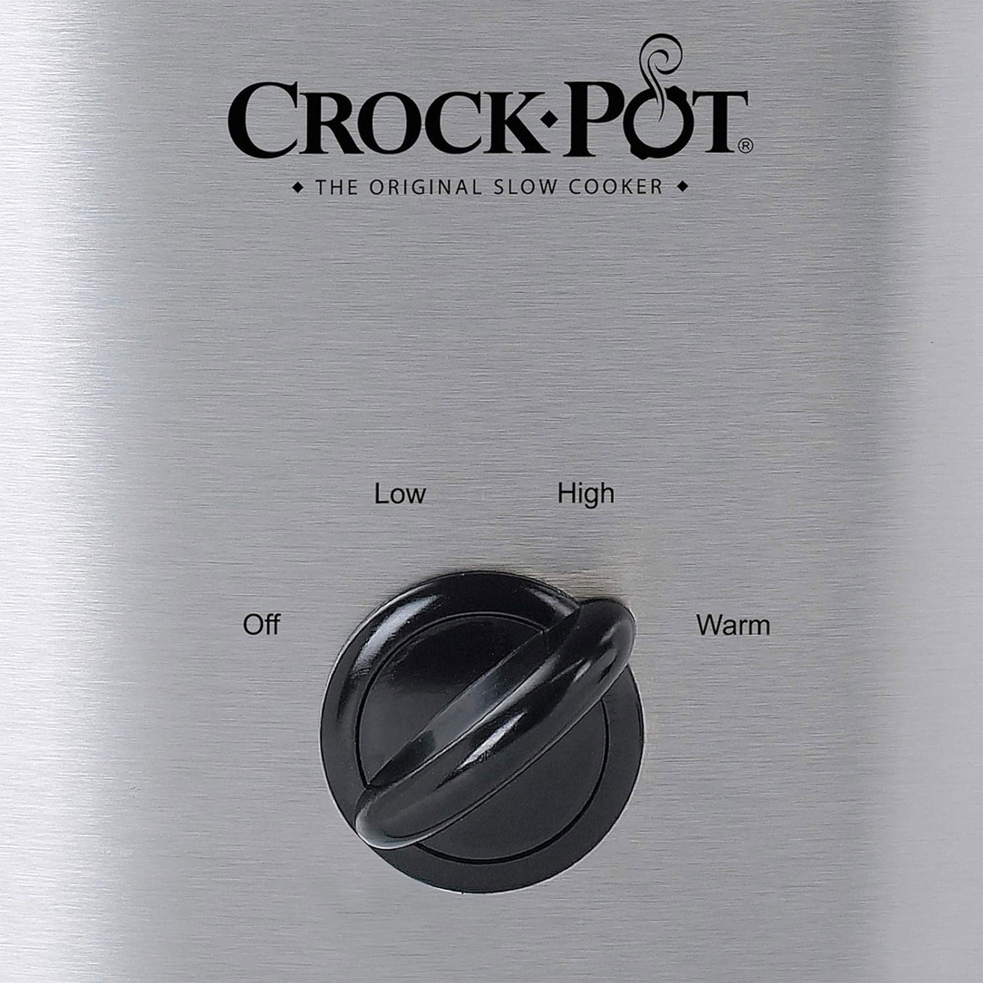 Crock-Pot Cook & Carry 6-Quart Oval Portable Manual Slow Cooker Stainless Steel SCCPVL600S