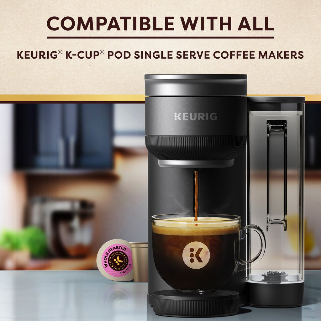 Keurig Coffee Collective - Whole Hearted by Whitney Kakos, Dark Roast K-Cup Coffee Pods, 8 Count