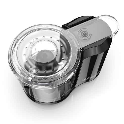 BLACK+DECKER 1.5-Cup Electric Food Chopper - One Touch Pulse, 150W Motor, Mini Food Processor, Stay-Sharp Blade, Dishwasher Safe