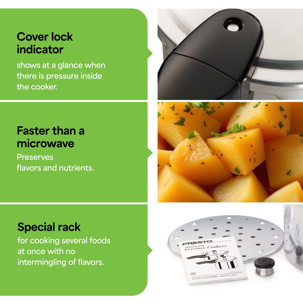 Presto® 8 Qt. Aluminum Pressure Cooker