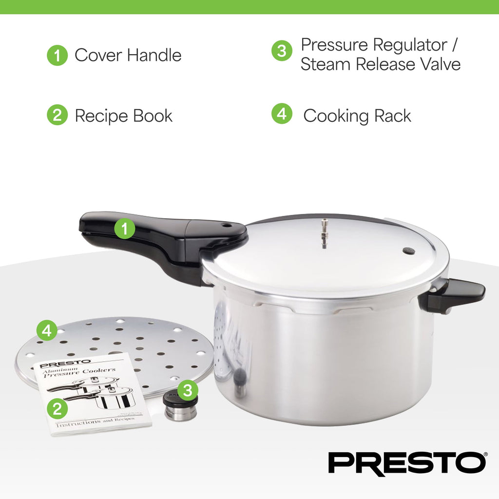 Presto® 8 Qt. Aluminum Pressure Cooker