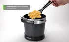Presto #05411 GranPappy Electric Deep Fryer. 6-cup capacity - 1500W.