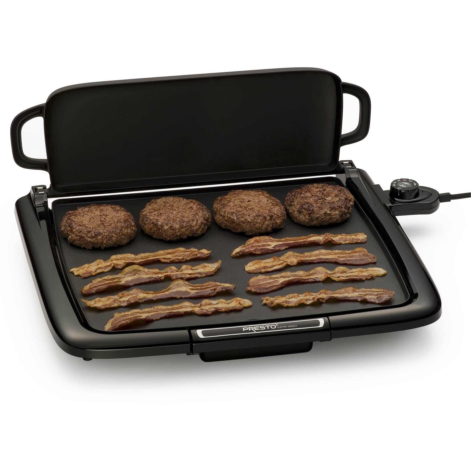 Presto Cool-Touch Electric Griddle/Warmer Plus - Black