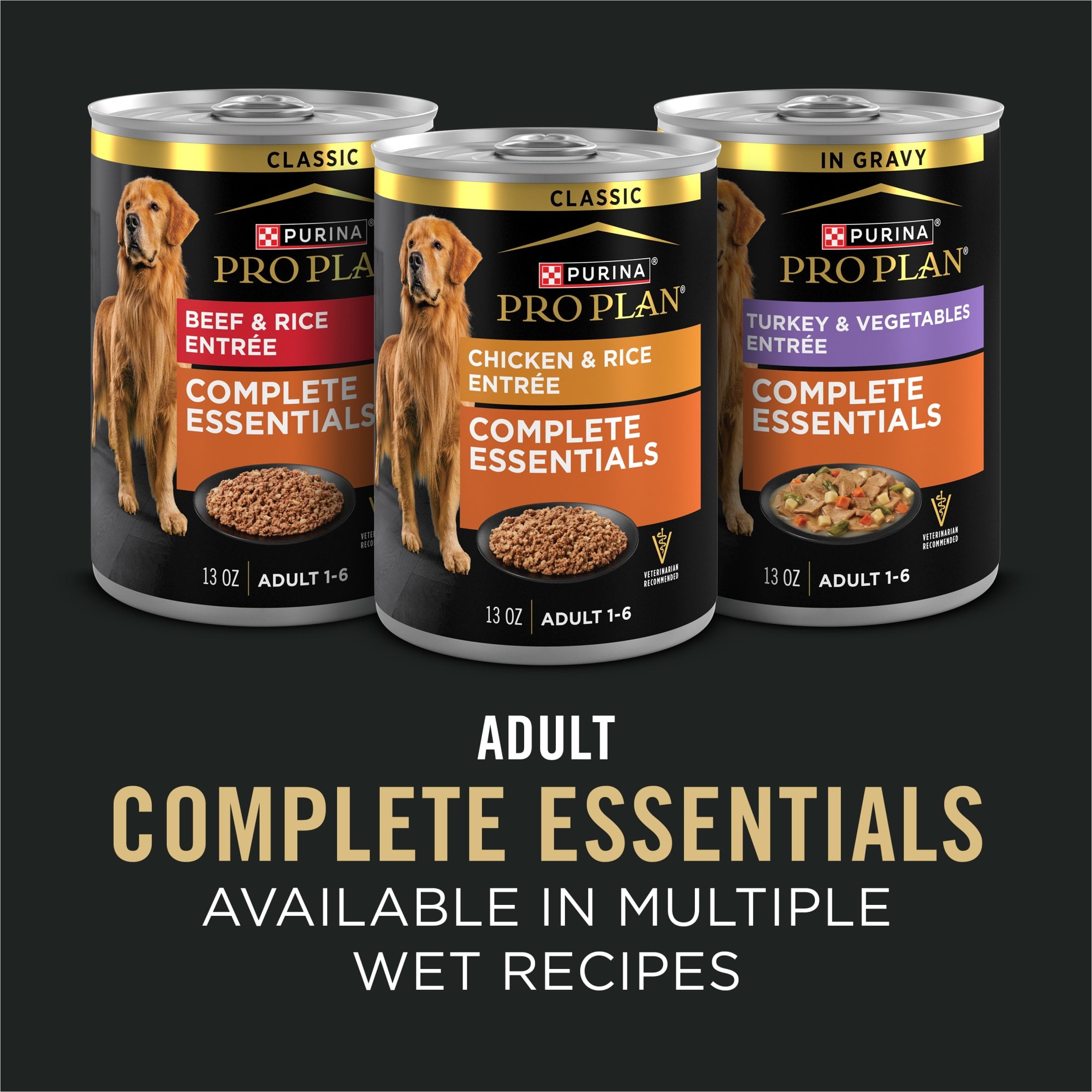 Purina Pro Plan Complete Essentials Shredded Blend Chicken and Rice Dry Dog Food Formula with Probiotics for Dogs - 5 lb.