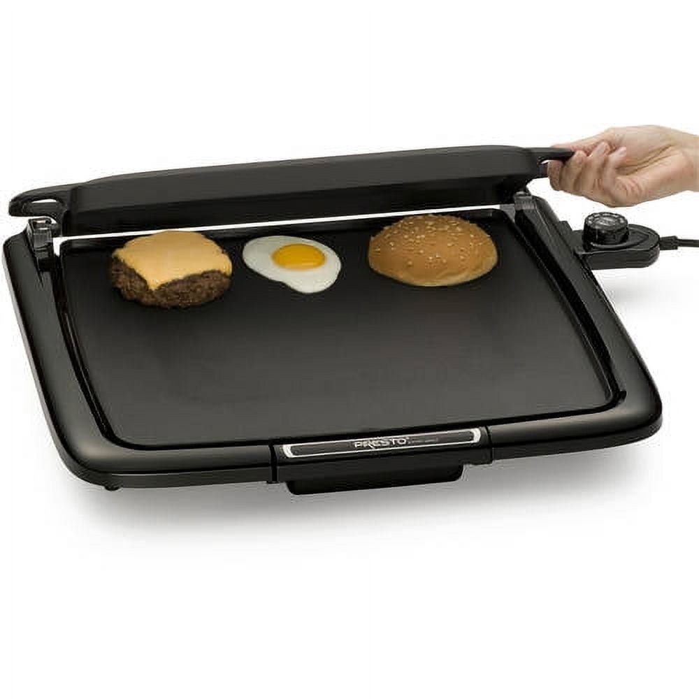 Presto Cool-Touch Electric Griddle/Warmer Plus - Black