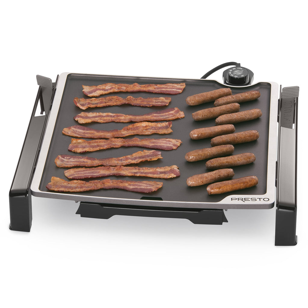 Presto 15-inch Electric Tilt-N-Fold Griddle - 07071 Black