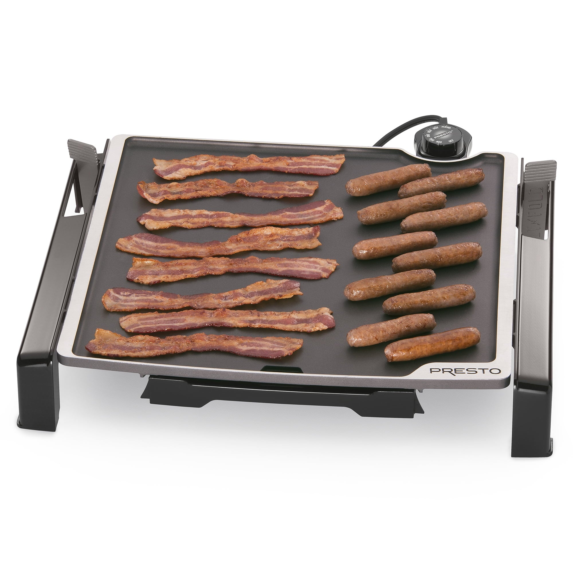 Presto 15-inch Electric Tilt-N-Fold Griddle - 07071 Black
