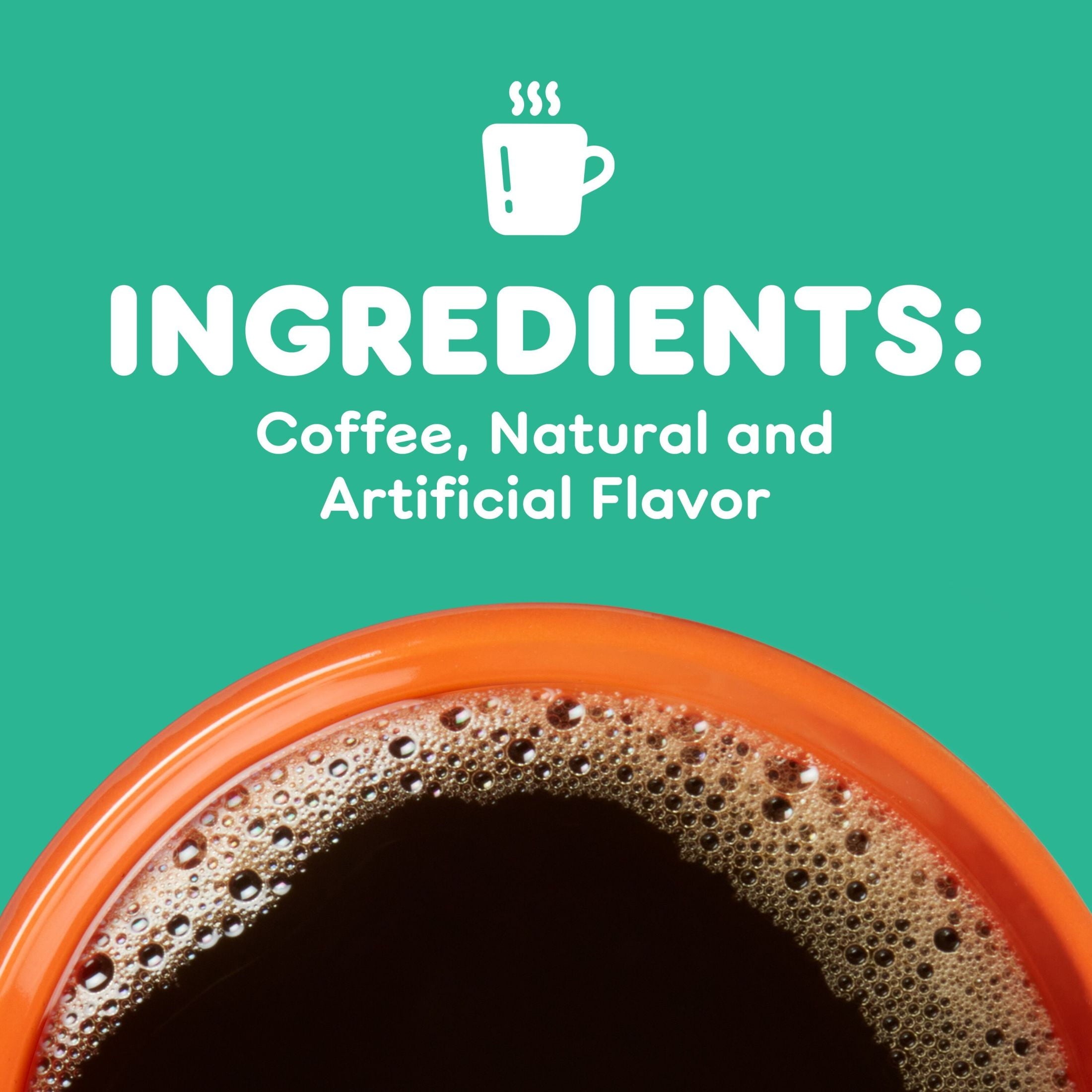 Dunkin’ Mint Chip Artificially Flavored Coffee - Keurig K Cup Pods, 10 Count Box