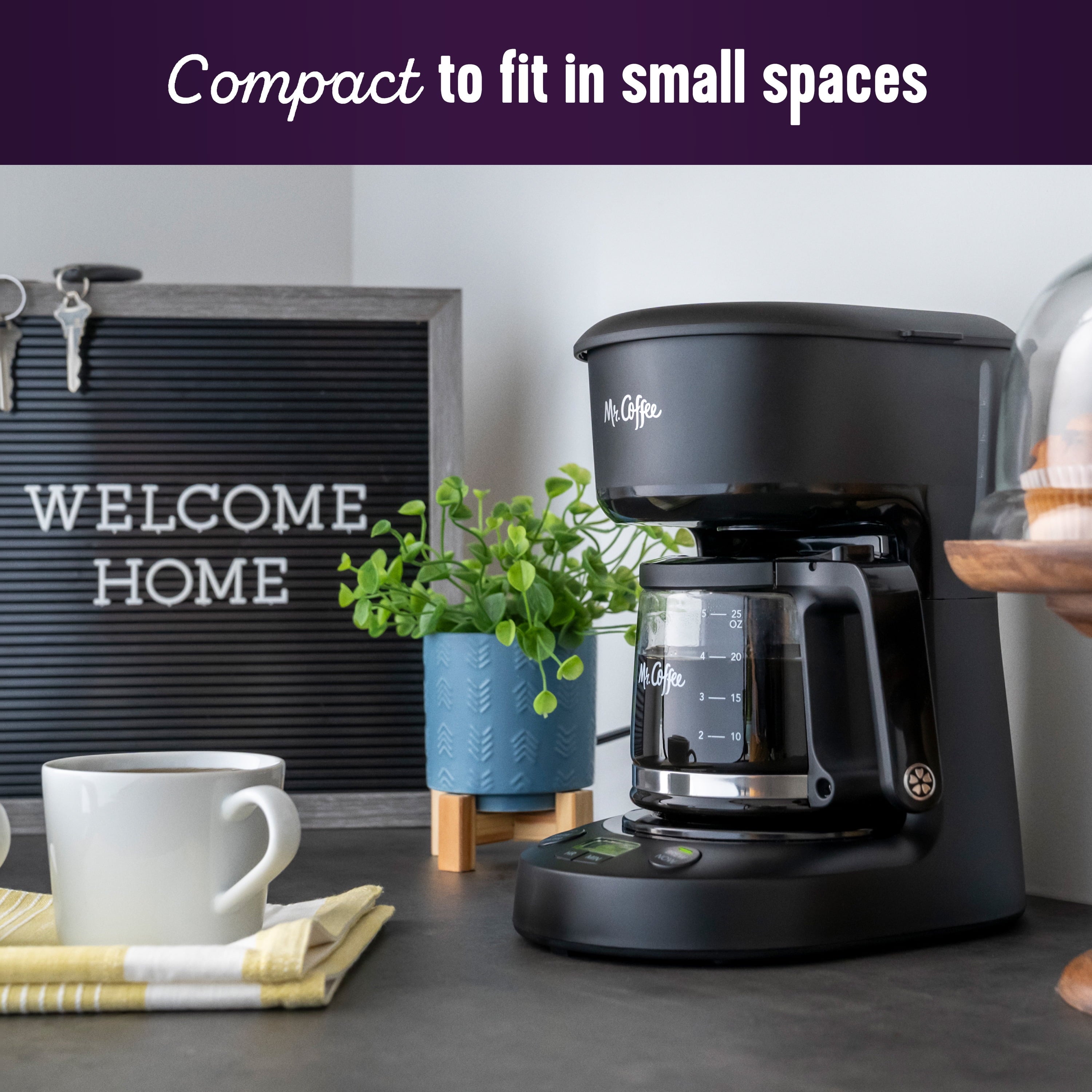 Mr. Coffee 5-Cup Programmable Coffee Maker
